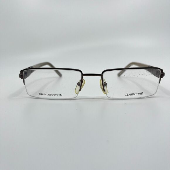 Claiborne Salesman Mens eyeglasses Frame Black 0JUV 53-18-145 H6736 - Picture 2 of 9